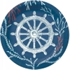 TALERZ PAPIEROWY 18CM MARINE WORLD (kpl 10szt)